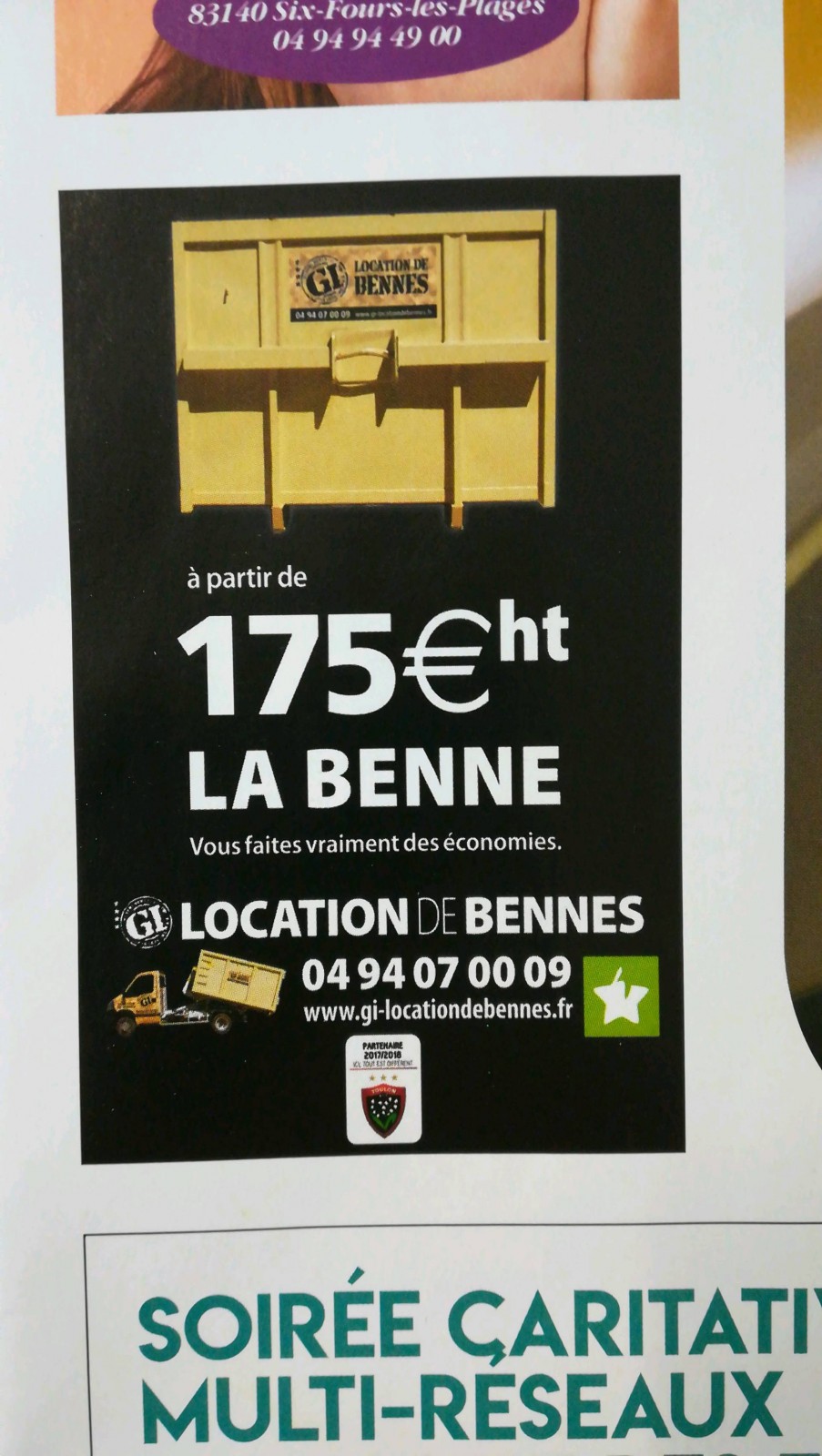 Location de benne La Seyne-sur-Mer G.i. location de bennes