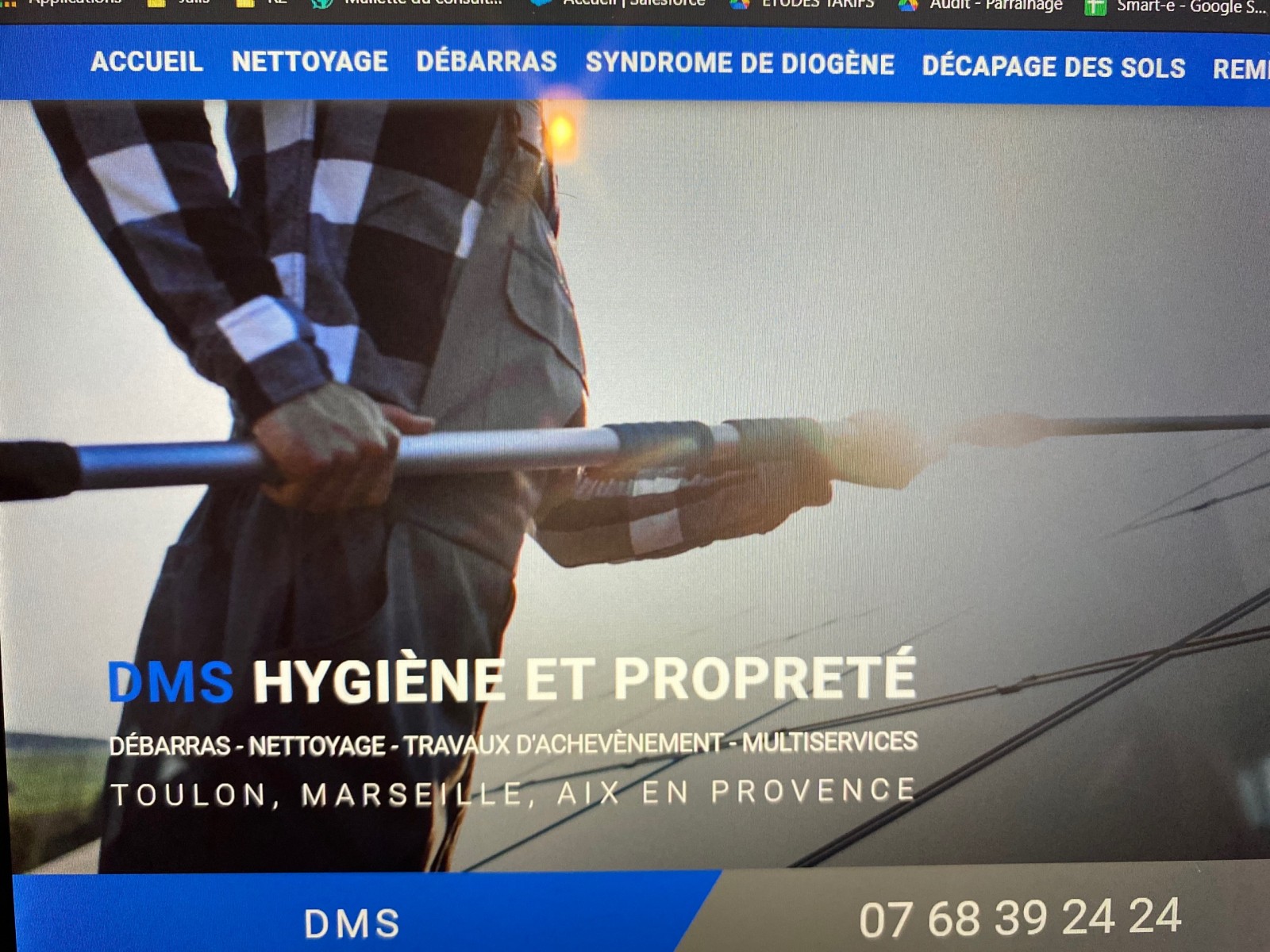 Trouver une société de nettoyage pour les locaux professionnels  Six-Fours-les-Plages  DMS hygiene et propreté 