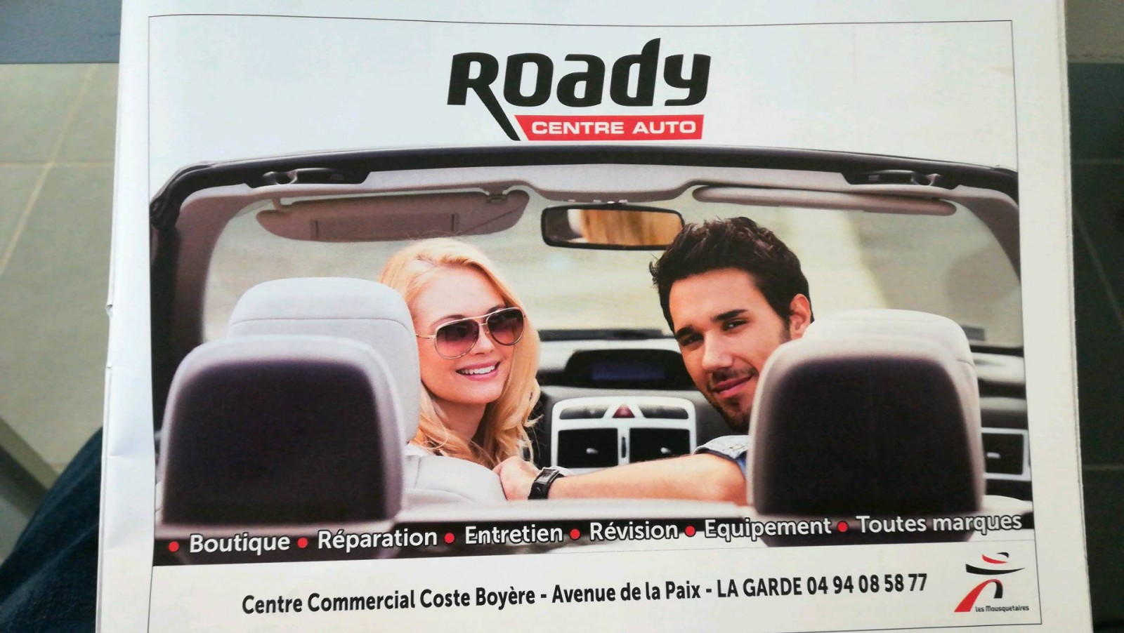 Centre commercial pour automobile La garde 83130 Roady centre auto