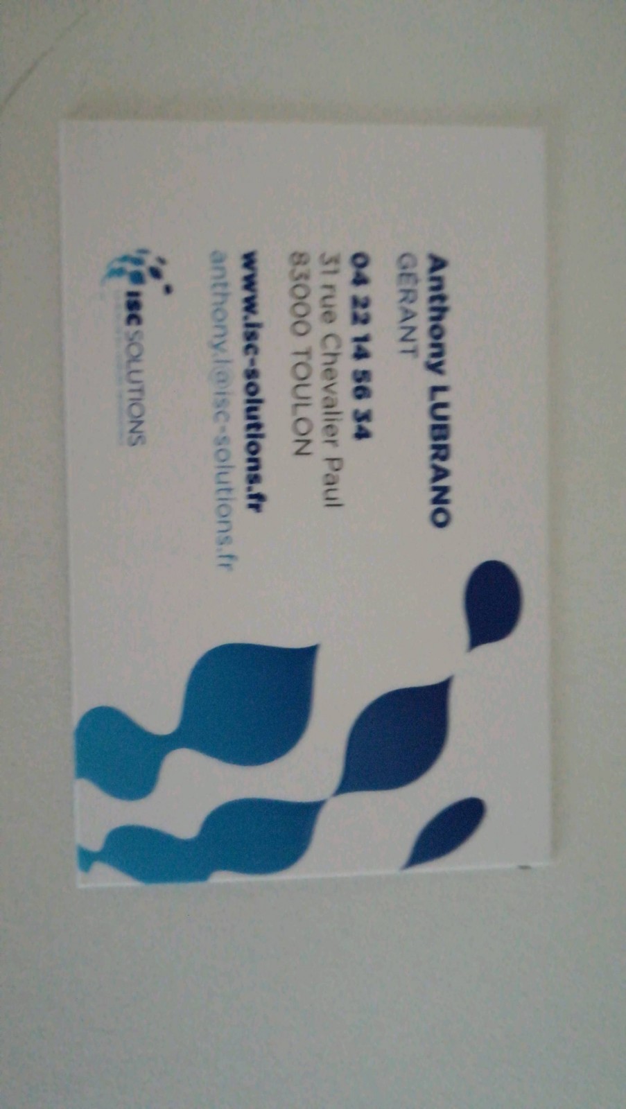 Maintenance de parc informatique Sanary-sur-Mer ISC solution