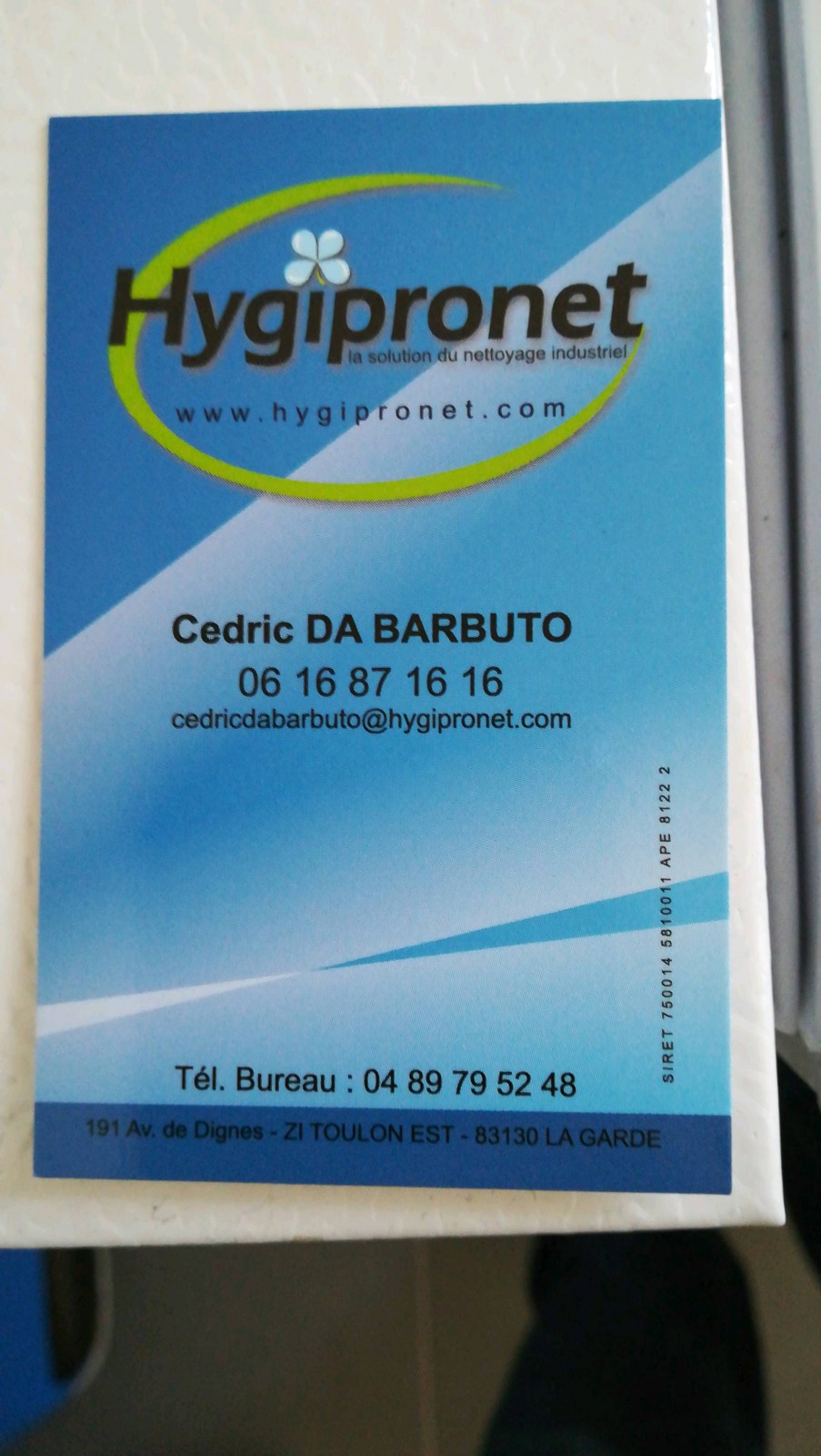 Entreprise de nettoyage Toulon Var Hygipronet