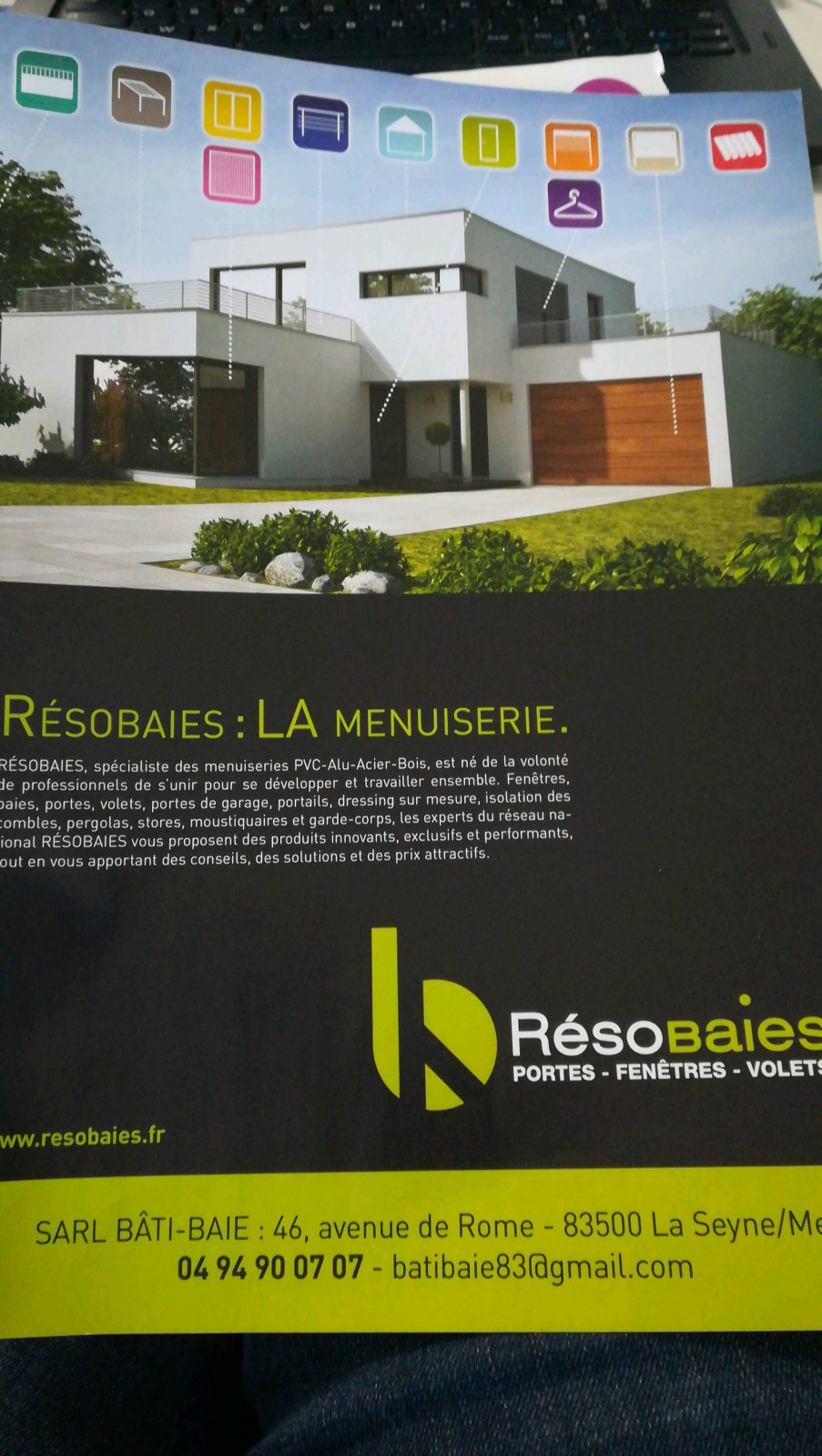 Vente de menuiserie fenêtre  La Seyne-sur-Mer Résobaies