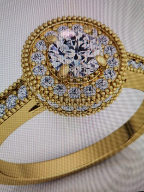 Créateur de bague de fiançailles originale en or et diamants sur Marseille Plan de Cuques