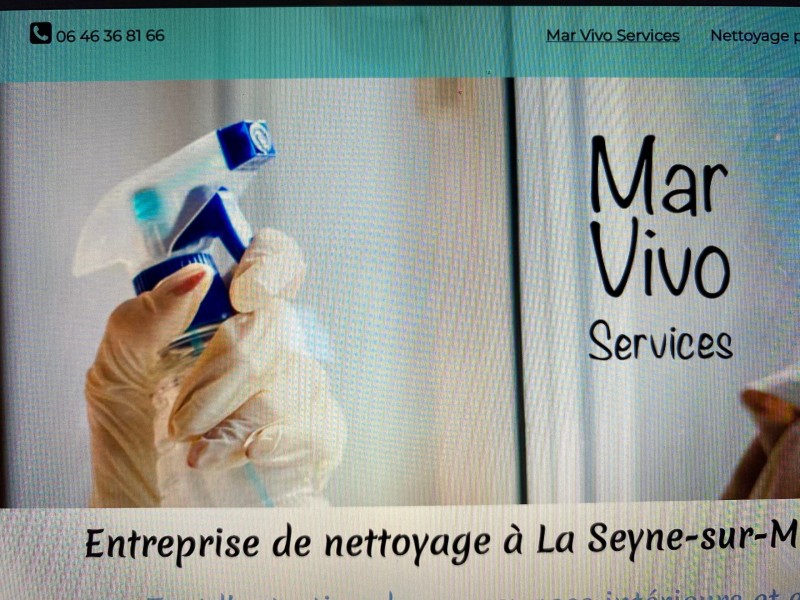 Trouver une société de nettoyage pour les locaux professionnels  La SEYNE sur mer Mar vivo services