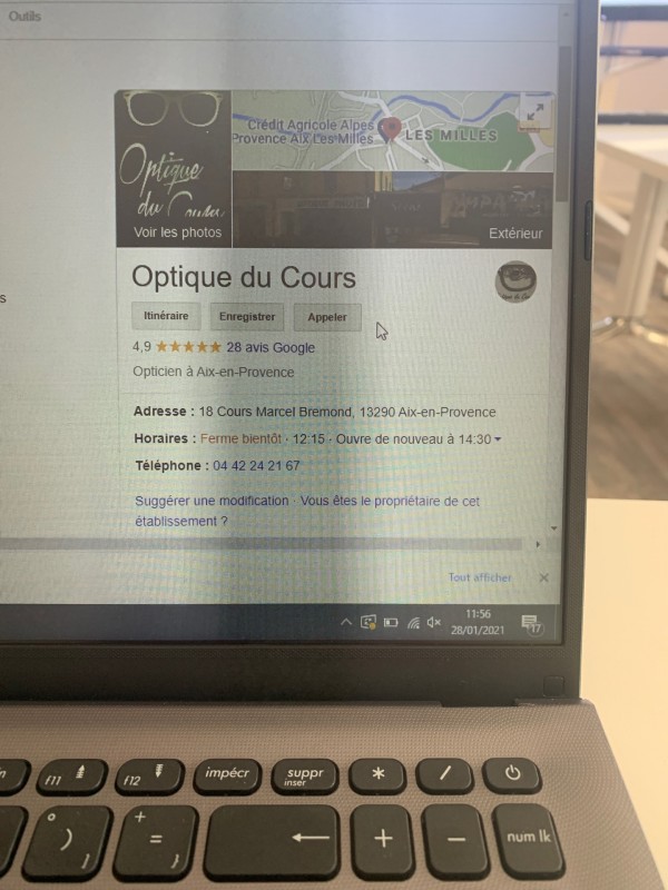  Opticien pour vente et réparation de lunettes Ray-Ban hommes et femmes à Aix les milles 