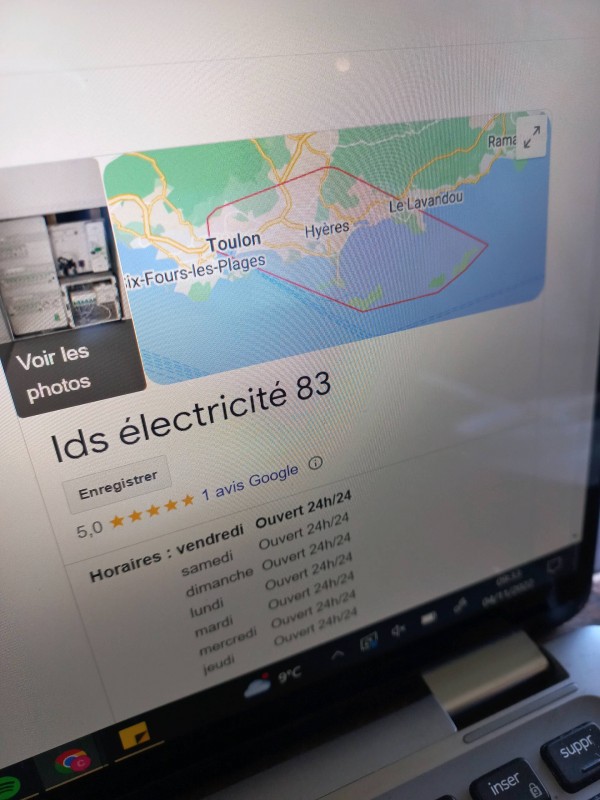 Recherche artisan pour problème sur tableau électrique à Toulon
