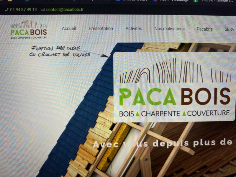 Où trouver une entreprise pour rénover ma charpente bois avec des matériaux de qualités  Six fours les plages PACA BOIS