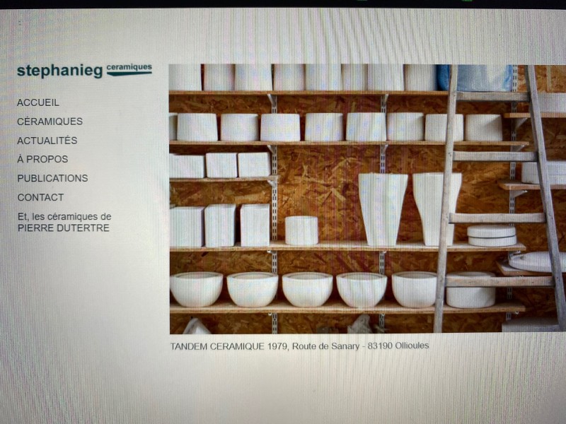 Où trouver des poteries en céramiques uniques faites main par un artisan local Six fours les plages Stephanieg céramique