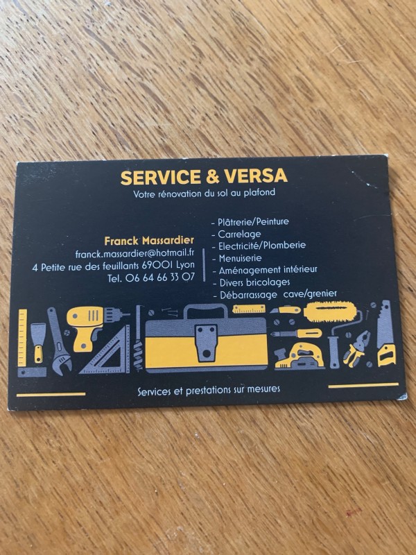 Rénovation  Lyon 1 er  Service et versa