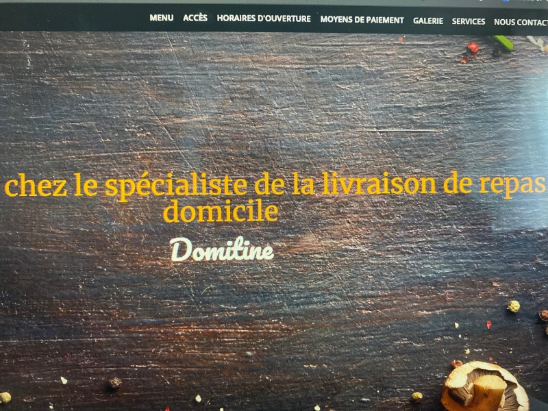 Où trouver une entreprise pour livrer les repas de ma grand-mère  Six fours les plages  Domitine