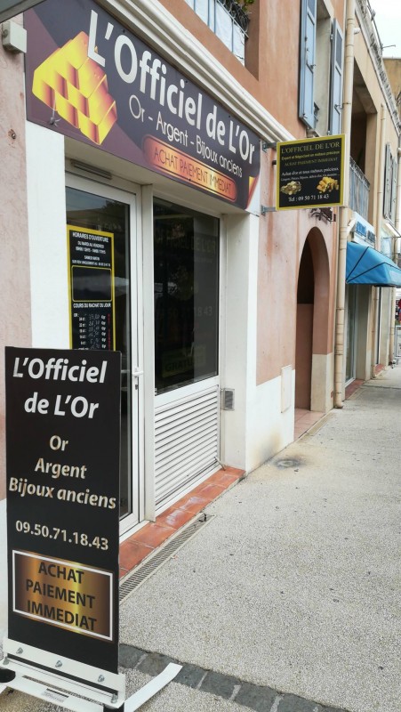 rachat d'or bijoux anciens paiement immédiat au Beausset