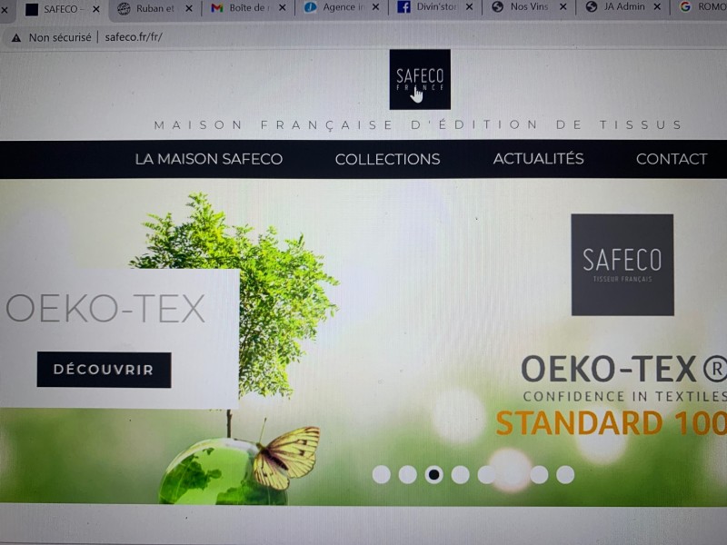  Usine de tissage spécialisé dans la teinturerie et le design de tissu à Marseille 