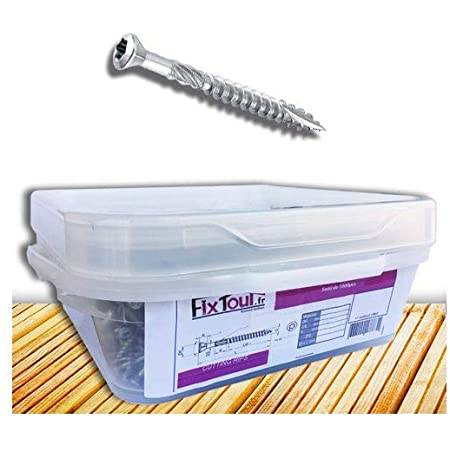 Quelle vis inox utiliser pour bâtir une terrasse en bois à Lyon dans le Rhône ?