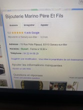Trouver une bijouterie pour offrir des boucles d’oreilles pour noel Sanary sur mer  Bijouterie Marino père et fils