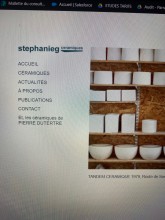 Acheter des poteries modernes et uniques faites main  Sanary sur mer Gamby Stéphanie 