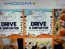 Trouver un restaurant qui propose de la vente à emporter Six fours les plages Le mOOm