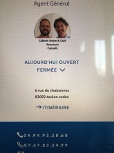  Où trouver un cabinet d’assurance qui va pouvoir m’accompagner et me conseiller pour le côté professionnel de mon activité  Toulon 83000 Société Allianz Hesse et Czak 